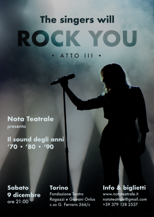 Atto iii - the singers will rock you 